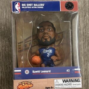NBA Big Shot Ballers Kawhi Leonard Figure - Blue and Orange